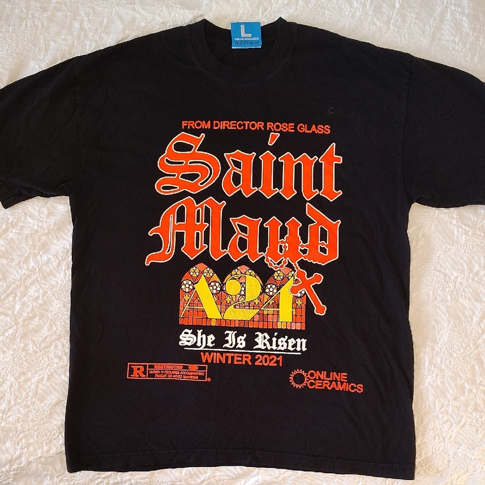 Online Ceramics Black Graphic Tee